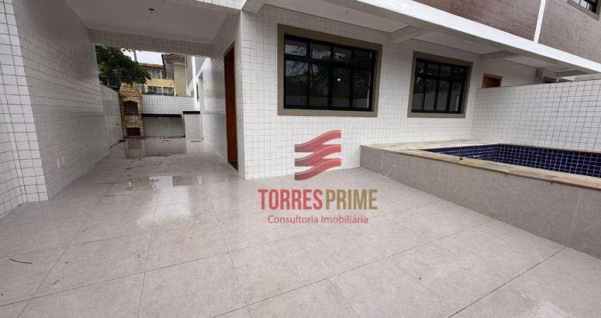 Sobrado com 3 dormitórios, 3 suítes, Churrasqueira e Piscina à venda, 140 m² por R$ 1.480.000 - Vila Belmiro - Santos/SP