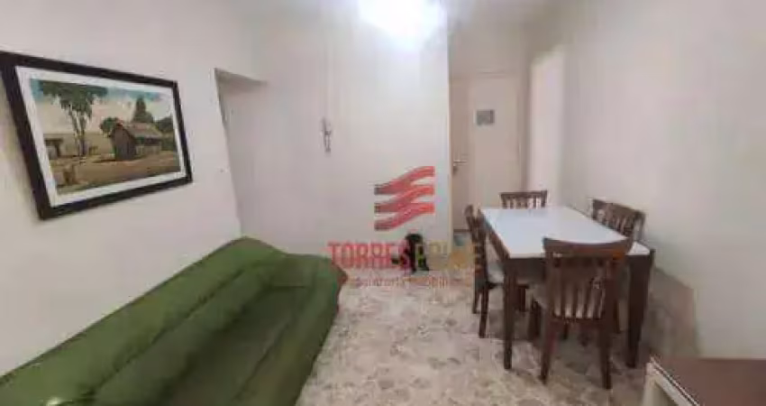Apartamento com 1 dormitório à venda, 60 m² por R$ 558.000,00 - Gonzaga - Santos/SP