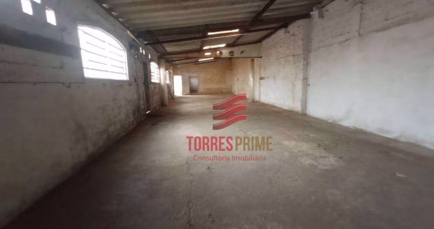 Galpão para alugar, 450 m² por R$ 5.000,02/mês - Macuco - Santos/SP