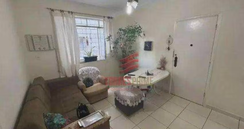 Apartamento com 2 dormitórios à venda, 60 m² por R$ 360.000,00 - Campo Grande - Santos/SP
