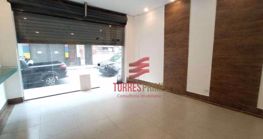 Loja para alugar, 100 m² por R$ 4.000,02/mês - Centro - Santos/SP