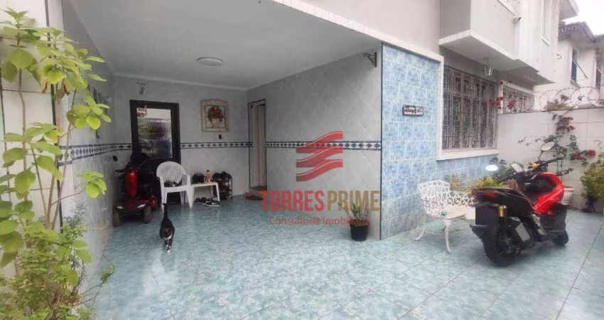 Sobrado com 3 dormitórios à venda, 103 m² por R$ 900.000,00 - Encruzilhada - Santos/SP