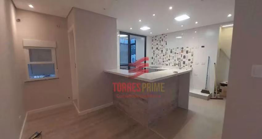 Apartamento com 2 dormitórios à venda, 149 m² por r$ 1.200.000,00 - josé menino - santos/sp