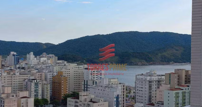 Apartamento com 3 dormitórios para alugar, 180 m² por R$ 19.000,00/mês - Aparecida - Santos/SP