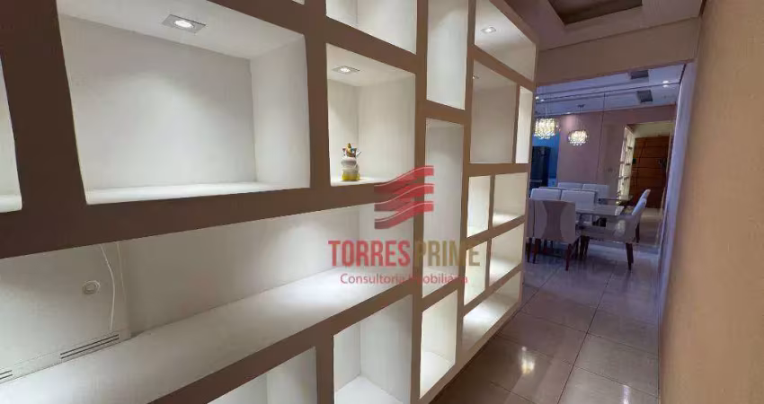 Apartamento com 2 dormitórios à venda, 88 m² por r$ 650.000,00 - vila guilhermina - praia grande/sp