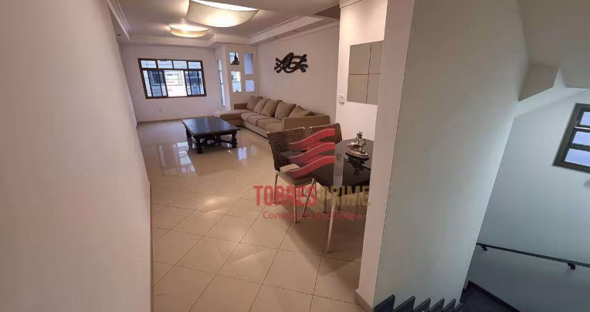 Casa com 4 dormitórios à venda, 185 m² por R$ 1.300.000,00 - Aparecida - Santos/SP
