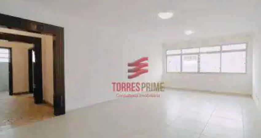 Apartamento com 3 dormitórios à venda, 170 m² por r$ 870.000,00 - pompéia - santos/sp