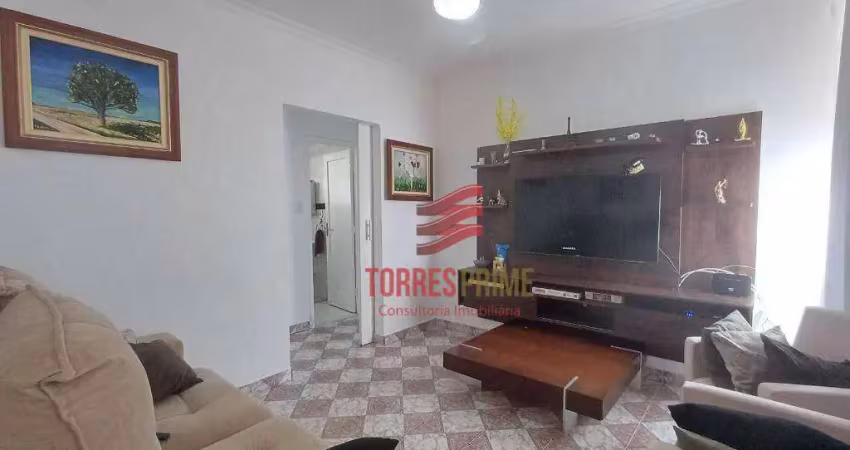 Apartamento com 2 dormitórios à venda, 72 m² por R$ 385.000,00 - Gonzaga - Santos/SP
