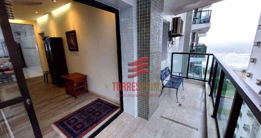 Apartamento com 3 dormitórios para alugar, 146 m² por R$ 8.000,00/mês - Boqueirão - Santos/SP