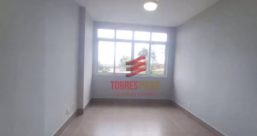 Apartamento com vista parcial do mar à venda, 44 m² por r$ 319.000 - josé menino - santos/sp