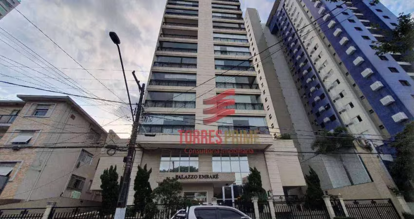 Apartamento com 3 dormitórios à venda, 150 m² por R$ 1.710.000,00 - Embaré - Santos/SP