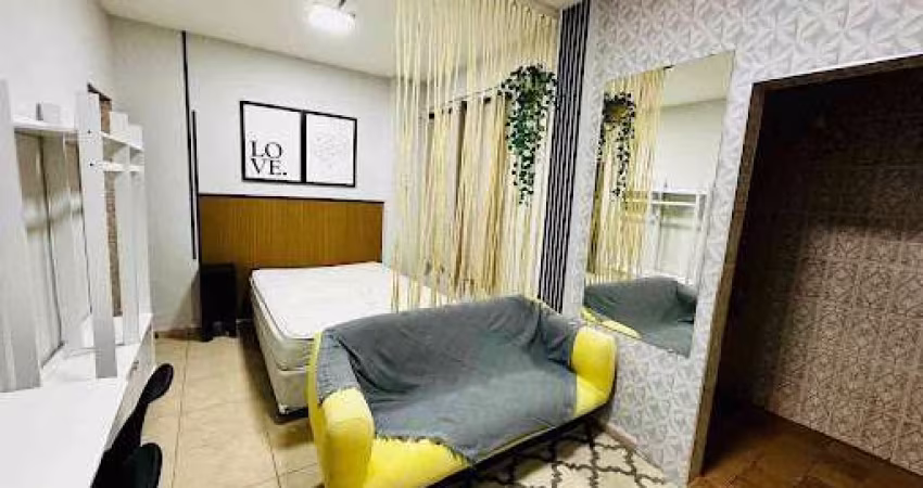 Kitnet com 1 dormitório para alugar, 38 m² - Embaré - Santos/SP