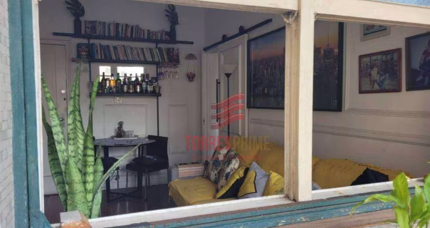 Apartamento com 2 dormitórios à venda, 95 m² por R$ 650.000,00 - Gonzaga - Santos/SP