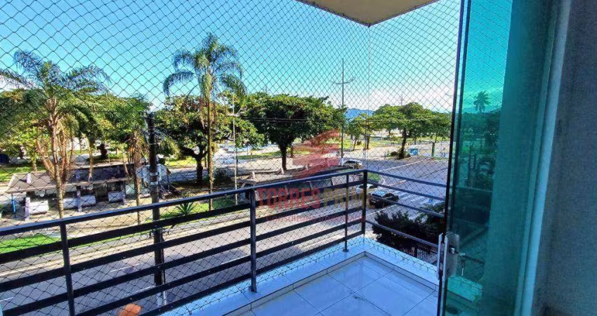 Apartamento com 2 dormitórios para alugar, 89 m² por R$ 4.500,00/mês - Embaré - Santos/SP