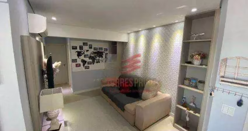 Apartamento com 3 dormitórios à venda, 92 m² por R$ 750.000 - Itararé - São Vicente/SP