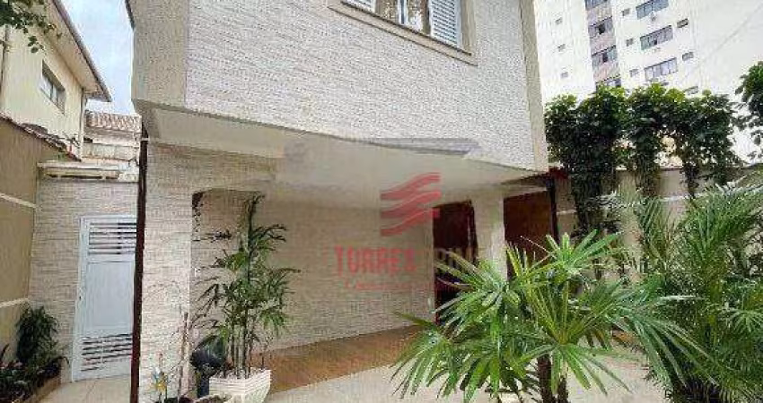 Sobrado com 3 dormitórios à venda, 156 m² por R$ 1.550.000,00 - Aparecida - Santos/SP