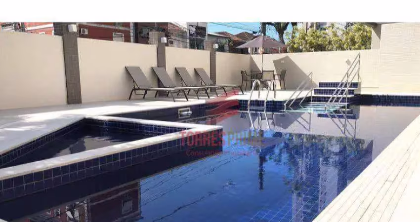 Apartamento à venda, 128 m² por r$ 1.600.000,00 - embaré - santos/sp