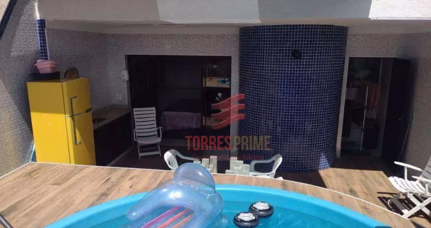 Cobertura com 2 dormitórios à venda, 171 m² por R$ 1.650.000,00 - Boqueirão - Santos/SP