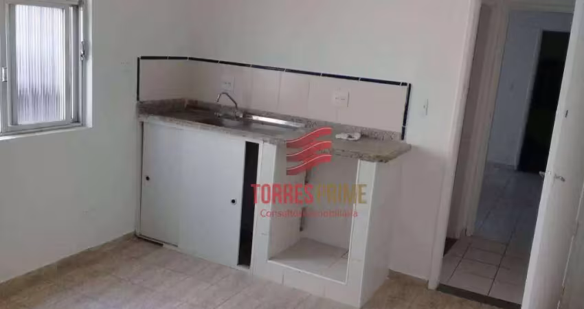 Sala, 32 m² - venda por r$ 280.000,00 ou aluguel por r$ 1.450,02/mês - embaré - santos/sp