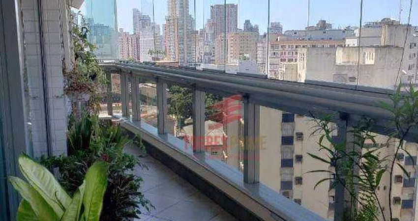 Apartamento com 4 dormitórios à venda, 340 m² por R$ 3.000.000,00 - Boqueirão - Santos/SP