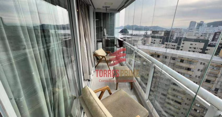 Apartamento 1 dormitório, 54 m² - venda por R$ 1.200.000 - Pompéia - Santos/SP