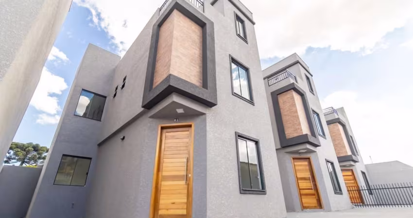 Casa em Condomínio com 3 quartos  à venda, 98.00 m2 por R$500000.00  - Sitio Cercado - Curitiba/PR