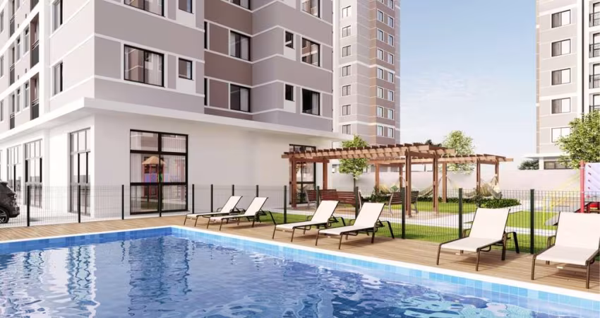 Apartamento com 3 quartos  à venda, 56.37 m2 por R$436606.72  - Prado Velho - Curitiba/PR