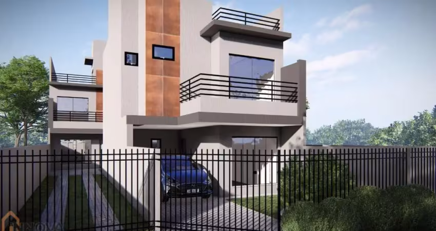 Sobrado com 3 quartos  à venda, 98.47 m2 por r$699000.00  - pinheirinho - curitiba/pr