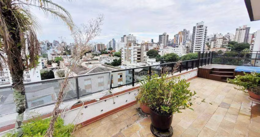 Cobertura à venda, 217 m² por r$ 1.349.500,00 - petrópolis - porto alegre/rs