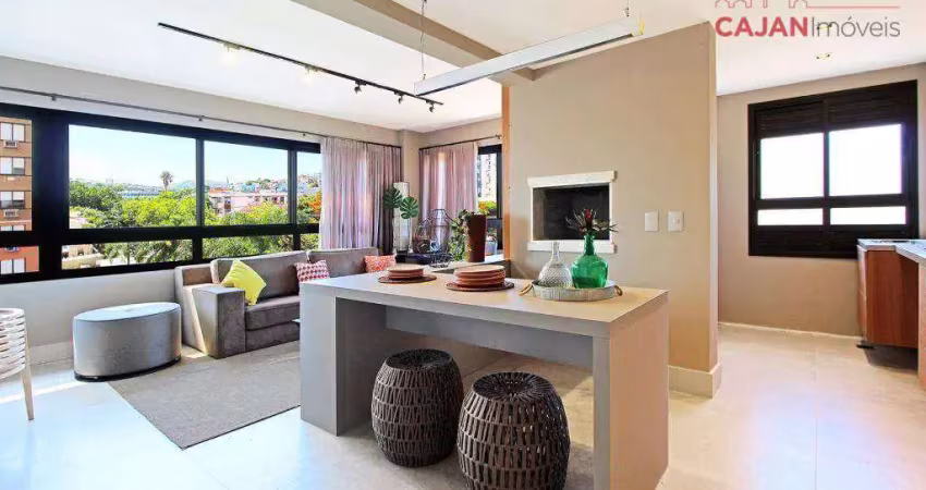 Apartamento à venda, 83 m² por r$ 1.084.000,00 - menino deus - porto alegre/rs