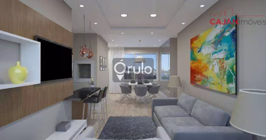 Apartamento de 2 dormitórios com 2 suítes e 2 vagas no bairro bom fim.