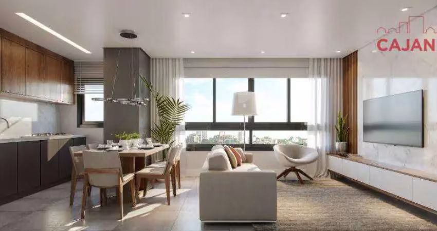 Apartamento com 2 dormitórios e 1 vaga no petrópolis