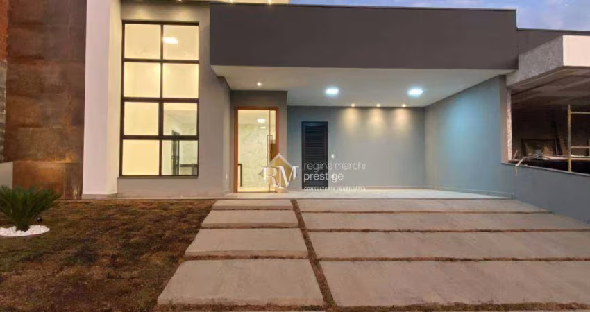 Linda casa térrea com 3 suítes e piscina à venda no Condomínio Milano em Indaiatuba/SP!!