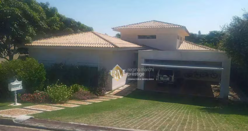 Belíssima casa térrea com vista cinematográfica e excelente localização  disponível para venda no Condomínio Plaza Athénée em Itu/SP