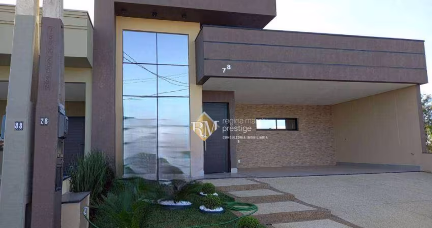 Casa com 3 dormitórios à venda, 199 m² - Condomínio Gran Reserve - Indaiatuba/SP