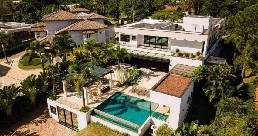 Casa com 5 dormitórios à venda, 738 m² por R$ 17.900.000,00 - Condomínio Fazenda Vila Real de Itu - Itu/SP
