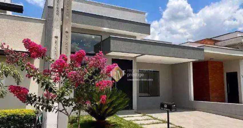 Maravilhosa casa, nova, pronta para ser o lar da sua família no condomínio fechado, terras de são francisco em sorocaba/sp