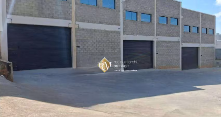 Galpão para alugar, 250 m² por r$ 8.000,00/mês - jardim são josé - itu/sp