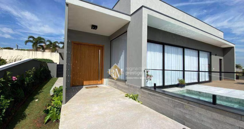 Linda casa nova e totalmente mobiliada à venda, 376 m² por R$ 3.600.000 - Condomínio Xapada Parque Ytu - Itu/SP