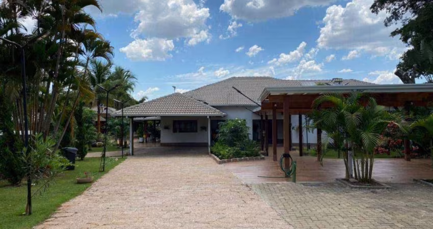 Chácara com 4 dormitórios à venda, 5000 m² por R$ 3.500.000,00 - Chácara Carolina - Itu/SP