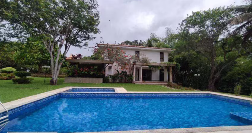 Casa com 5 Dormitórios, 3 Suítes  à Venda, Área Terreno 3.700m² por R$ 2.800.000,00 - Encontro das Águas - /BA