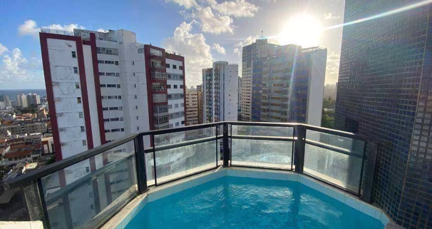 Apartamento com 1 dormitório à venda, 99 m² por R$ 430.000,00 - Pituba - Salvador/BA