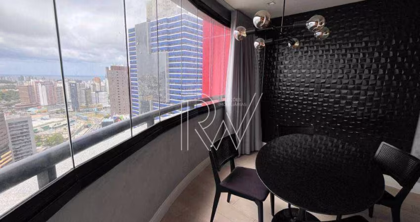Apartamento com 1 quarto, 1 suíte à venda, 50 m² por R$ 410.000 - Caminho das Árvores - Salvador/BA