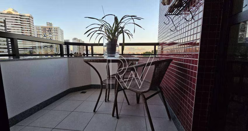 Apartamento MOBILIADO com 2 quartos. 2 suítes  para alugar, 98 m² por R$ 6.500/mês - Graça - Salvador/BA