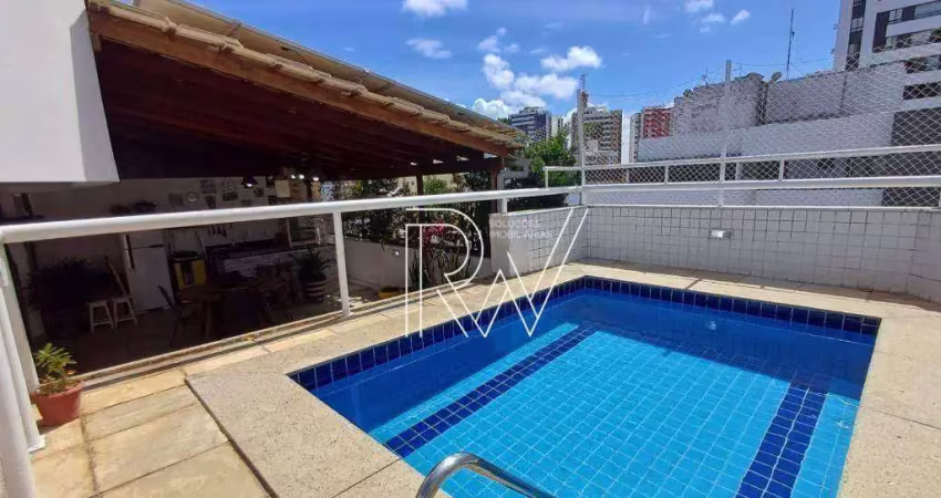 Cobertura com 5 dormitórios à venda, 235 m² por r$ 1.370.000 - pituba - salvador/ba