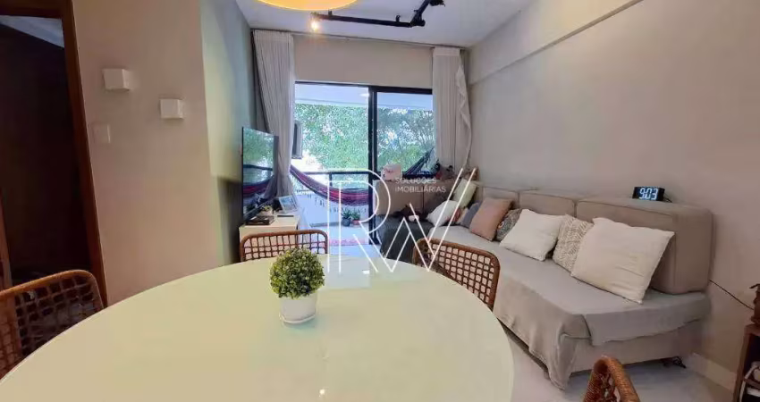 Apartamento com 1 dormitório à venda, 75 m² por r$ 450.000 - itaigara - salvador/ba