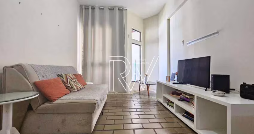 Apartamento com 1 dormitório à venda, 50 m² por r$ 420.000 - ondina - salvador/ba
