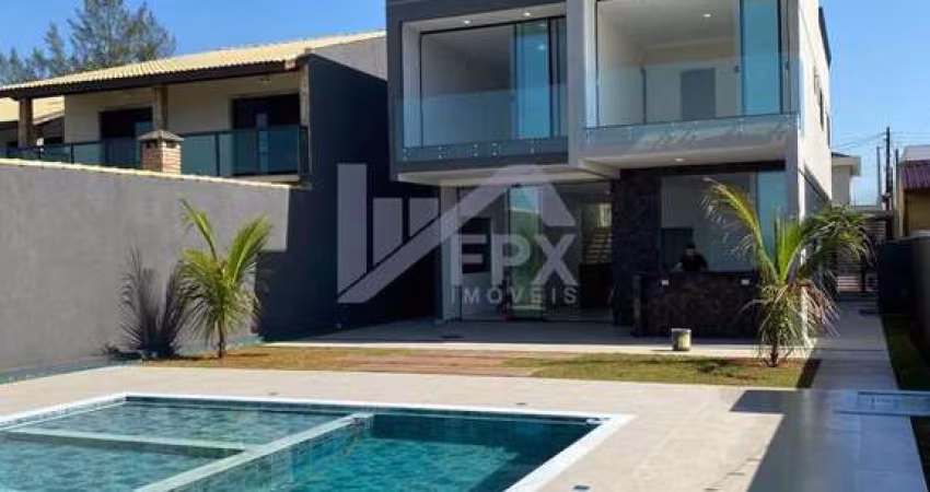 Casa Alto Padrão para Venda em Itanhaém, Jardim Guacyra, 4 dormitórios, 4 suítes, 1 banheiro, 6 vagas