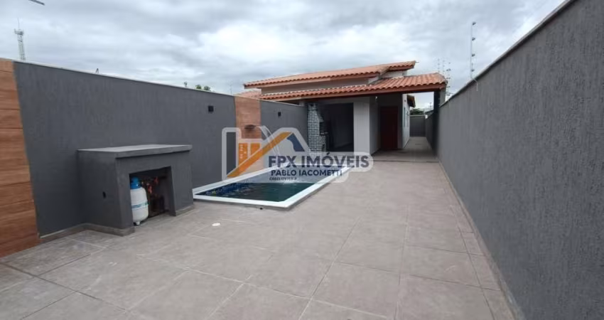 Casa para Venda em Itanhaém, Recanto dos Bandeirantes, 2 dormitórios, 1 suíte, 1 banheiro, 2 vagas