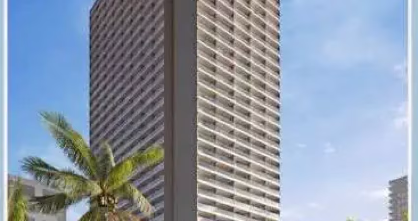 Apartamento para venda em praia grande, tupi, 1 dormitório, 1 banheiro, 1 vaga
